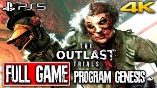 THE OUTLAST TRIALS 1.0 (PS5) Gameplay Walkthrough - Program Genesis FULL GAME (4K 60FPS)