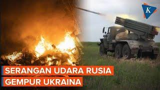 Serangan Rudal dan Drone Rusia Gempur Ibu Kota Ukraina