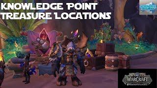 Jewelcrafting Knowledge Point Treasure Locations - World of Warcraft Dragonflight Knowledge Guide