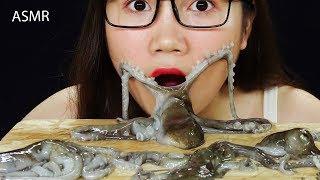 THỬ THÁCH ĂN BẠCH TUỘC SỐNG Còn Ngoe Nguẩy//ASMR Live Octopus Challenge | Chén ASMR