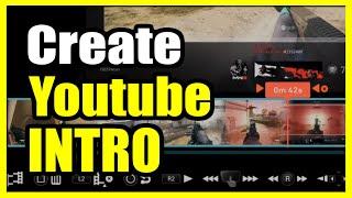 How to Create an Intro for Youtube Videos on Sharefactory PS5 (Video Editing Tutorial)(No PC)