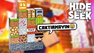 ÇAKTIRMAYIN TAŞ OLDUM  Minecraft Saklambaç