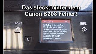 Das steckt hinter der Canon Fehlermeldung B203