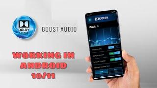 Easy Way to Install DOLBY ATMOS in Android 10/11 || Root / Without Root