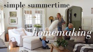 Simple Summertime Homemaking & How to Savor Each Moment