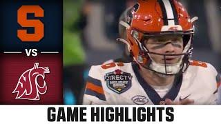 Syracuse vs. Washington State Game Highlights | 2024 ACC Football