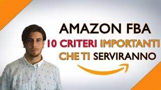  AMAZON FBA Criteri Di Giudizio Di Un Prodotto