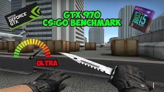 i5 8600K + GTX 970 | Ultra Settings | CS:GO Benchmark Map FPS Test