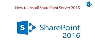 How to Install SharePoint 2016 Server Full Step by Step