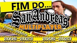 A Vida e o FIM do GTA SAMP (San Andreas Multiplayer) (2006-2023) (Fim das Atualizações e da lista)