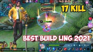 17 Kill ! Best Build Ling 2021 - Top Global Ling Gameplay by sWannn`OS ~ MLBB