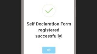 MY v3 ads || how to apply self declaration form?