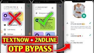 How to sign up textnow app | How to create textnow account 2024 | 2nd line sign up problem 2024