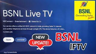 BSNL IFTV - Intranet Fiber TV - BSNL's Sarvatra WI-FI - BSNL Live TV