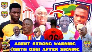 🟡AGENT SEND STRONG WARNING TO SETH OSEI AFTER HEARTS SIGNING-HEARTS IS BIG DAN U-OUATTARA READY