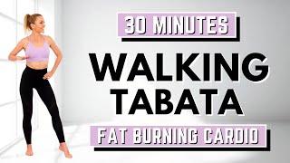 30 MIN TABATA TURBO WALKINGFAST WALKING for WEIGHT LOSSALL STANDINGKNEE FRIENDLYNO JUMPING