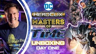 DC HeroClix: Masters of Time Unboxing | Day 1