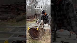 Big Black Walnut Log Chainsaw Milled! Some of the finest black walnut I’ve cut!