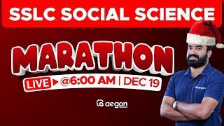 SSLC SOCIAL SCIENCE MORNING LIVE  FULL REVISION  | AEGON LEARNING #sslcsocialscience #christmasexam