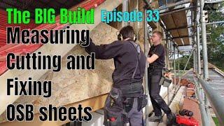 The Big Build.Building a Gable in stud and OSB Episode 33