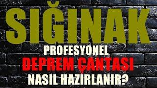 Profesyonel Deprem Çantası Nasıl Hazırlanır?