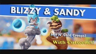 Blizzy & Sandy Boss Fight - Mario and Rabbids Kingdom Battle