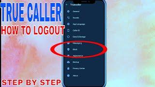  How To Logout From True Caller 