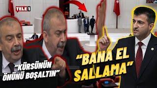 Sırrı Süreyya Önder'den Mehmet Ali Çelebi'ye: Kes sesini bana parmak sallama yerine otur!