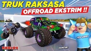 TRUK MONSTER RAKSASA DIPAKSA OFFROAD EKSTRIM MEMATIKAN !! ROLEPLAY TRUK INDONESIA - Roblox