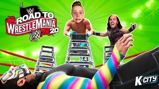 Road to WrestleMania in WWE 2k20 Part 4: TABLES LADDERS & CHAIRS!