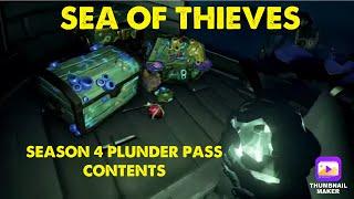 Sea of Thieves Season 4 Plunder Pass content and more