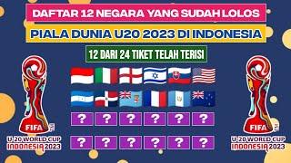 12 Negara Yang Sudah Lolos Piala Dunia U20 2023 Di Indonesia