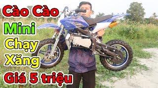 Lâm Vlog - Mua Xe Moto Cào Cào Mini 50cc Chạy Xăng Giá 5 triệu | Pocket Bike for Kids $200