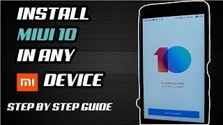 Install MIUI 10 Global Beta ROM in any Mi Device ! Step-by-Step Guide !