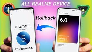 How to Rollback Realme UI 6.0 to Realme UI 5.0 | Android 15 to 14 Downgrade All Realme Devices