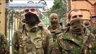 Armed Standoff in West Ukraine:  Right Sector rally in Kyiv after shootout in West Ukraine