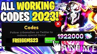 *NEW* ALL WORKING CODES FOR ANIME ADVENTURES IN 2023! ROBLOX ANIME ADVENTURES CODES