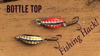 Homemade Bottle Top Lure - Fishing Hack