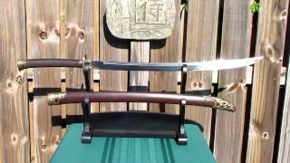 HAZAMA YAKIBA Forge Folded War Dao "SWORD OF THE GREAT NORTHERN WIND"