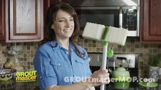 How to clean grout and tile with the GROUT master MOP