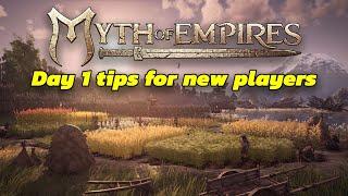 Day 1 Starting Tips for new Myth of Empires players