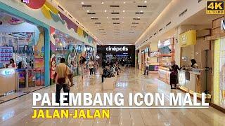 Walking Around Palembang Icon MallShopping Mall in Palembang City from Bumi Sriwijaya LRT Station