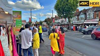 Mini Gujarat in London | London walk in Ealing Road - Wembley [4K HDR]