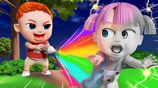 Where Is My Color - Naughty Gray Crayon Kids Songs + More Bibiberry Nursery Rhymes & Kids Songs