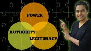 Concept of Power, Authority and Legitimacy in Political Science