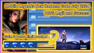 Mobile Legends Redeem Codes July 10 2024 - MLBB Diamond reward codes today! Get this 150 MLBB Dias
