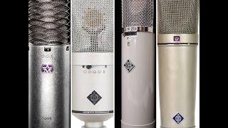 2017 Mic Shoot-out: Aston Spirit vs. Telefunken Elam 251, Neumann M149, and Neumann U87