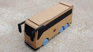 How to Make a Powered Bus - Battery Cardboard Luxury Bus