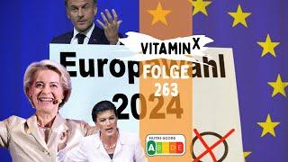 EUROPAWAHL: Macron Nebenjob als von d. Leyens Wagenknecht?!️| Samatou & Endres | Vitamin X Satire
