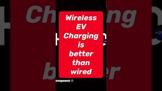 Wireless EV Charging is better than wired.  #WirelessEVCharging #TeslaWirelessCharging #RoboTaxi